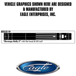 "Rally #3" Flat Hood / Full Roof - Dodge Durango -  2014 Thru 2020 "Rally #3" Flat Hood / Full Roof - Dodge Durango -  2014 Thru 2020