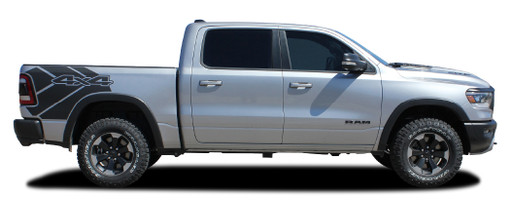 Dodge Ram Reb Side WM (Blank) w/Wheel Molding - Side - 2019 & up Dodge Ram Reb Side WM (Blank) w/Wheel Molding - Side - 2019 & up