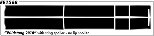 Ford Mustang Wildstang 2010 WS w/Lip Spoiler - Rally - 10 thru 12 Ford Mustang Wildstang 2010 WS w/Lip Spoiler - Rally - 10 thru 12