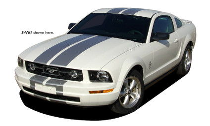 Ford Mustang S-V61 V6 Kit w/ Rear Wing - Rally - 05 thru 09