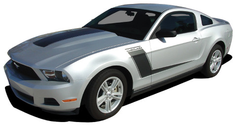 Ford Mustang Launch Kit- Sport - Hood & Side - 10 thru 12 Ford Mustang Launch Kit- Sport - Hood & Side - 10 thru 12