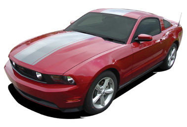 Ford Mustang Pony Center Stripe WS with spoiler - Rally - 10 thru 12 Ford Mustang Pony Center Stripe WS with spoiler - Rally - 10 thru 12