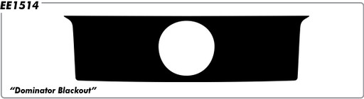Ford Mustang Dominator Blackout - Trunk - 10 thru 12