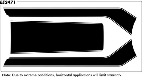 Ford Mustang Flight Kit - Hood & Side - 13 & 14 Ford Mustang Flight Kit - Hood & Side - 13 & 14