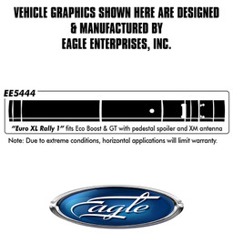 "Euro XL Rally #1" GT/Eco with Raised Spoiler & XM - Ford Mustang - 2015 thru 2023 "Euro XL Rally #1" GT/Eco with Raised Spoiler & XM - Ford Mustang - 2015 thru 2023