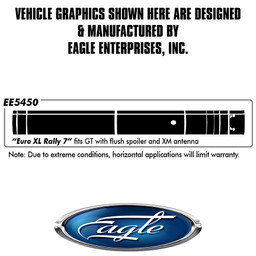 "Euro XL Rally #7" GT/Eco with Flush Spoiler & XM- Ford Mustang -2015 thru 2023 "Euro XL Rally #7" GT/Eco with Flush Spoiler & XM- Ford Mustang -2015 thru 2023