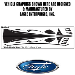 "Blade ST Solid" (Blank) - Ford Focus - 2015 thru 2018  "Blade ST Solid" (Blank) - Ford Focus - 2015 thru 2018