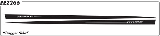 Ford Fusion Dagger Side - Blank - Side - 13 & up Ford Fusion Dagger Side - Blank - Side - 13 & up