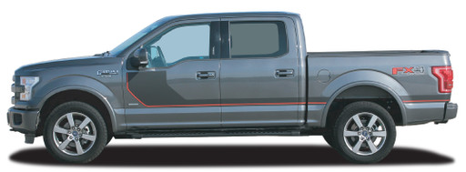 Ford F-150 Sideline Kit - Side - 15 & up Ford F-150 Sideline Kit - Side - 15 & up