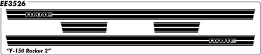 Ford F-150 Rocker #2 (Blank) - Rocker - 15 & up