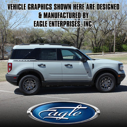Ford Bronco Sport "Linear Side" (Blank)  - 2021 & up Ford Bronco Sport "Linear Side" (Blank)  - 2021 & up