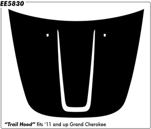 Jeep Grand Cherokee Trail Hood (Blank) - Hood 2011 - 2020 Jeep Grand Cherokee Trail Hood (Blank) - Hood 2011 - 2020