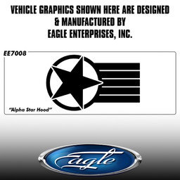 "Alpha Star Hood" ships as a Cut2Fit Kit to install on your Jeep Gladiator   "Alpha Star Hood" ships as a Cut2Fit Kit to install on your Jeep Gladiator