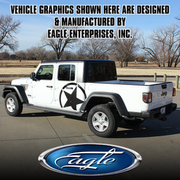 "Alpha Star" Hood - Jeep Gladiator -2020 thru 2025 "Alpha Star" Hood - Jeep Gladiator -2020 thru 2025