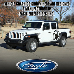 "Alpha Star" Hood - Jeep Gladiator -2020 thru 2025 "Alpha Star" Hood - Jeep Gladiator -2020 thru 2025