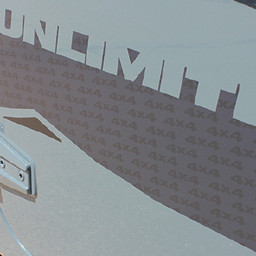 Jeep Wrangler Trek-Solid - Blank - Side - 08 thru 17 Jeep Wrangler Trek-Solid - Blank - Side - 08 thru 17