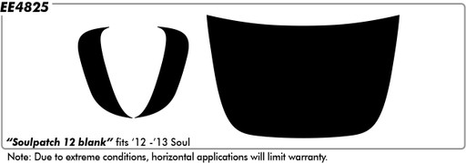 Kia Soul Kits Soul Patch 12 - Blank - Hood & Side - 13