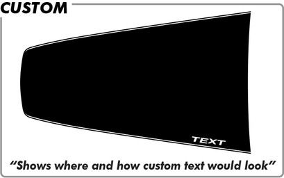 Toyota Rav 4 Ravage Side Hood with Void / No Name - Hood - 16 & up