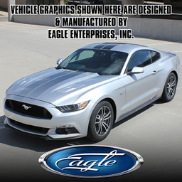 "Faded Rally #3" V6/V8 no Spoiler and w/ XM (Screen Print) - Ford Mustang -  2015 thru 2017 "Faded Rally #3" V6/V8 no Spoiler and w/ XM (Screen Print) - Ford Mustang -  2015 thru 2017