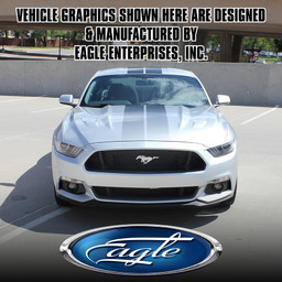 "Faded Rally #3" V6/V8 no Spoiler and w/ XM (Screen Print) - Ford Mustang -  2015 thru 2017 "Faded Rally #3" V6/V8 no Spoiler and w/ XM (Screen Print) - Ford Mustang -  2015 thru 2017