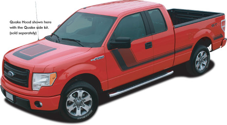 Ford F-150 15 Quake (Digital Print) - Side - 2015 & up Ford F-150 15 Quake (Digital Print) - Side - 2015 & up