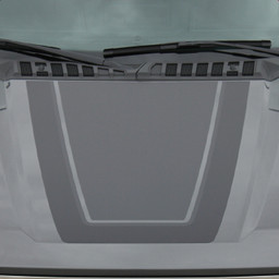 Ford F-150 15 Quake Hood (Digital Print) - Hood - 2015 & up Ford F-150 15 Quake Hood (Digital Print) - Hood - 2015 & up