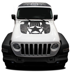Jeep Gladiator 20"Jeep Gladiator "Journey Hood" - DP - Hood - 2020 Jeep Gladiator 20"Jeep Gladiator "Journey Hood" - DP - Hood - 2020