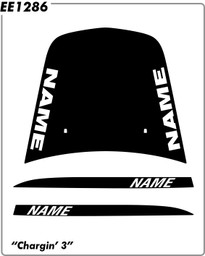 DODGE Charger Chargin 3 Kit (factory hood with Daytona sides) - 2006 to 2010 DODGE Charger Chargin 3 Kit (factory hood with Daytona sides) - 2006 to 2010