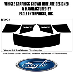 "Tail Band" (Charger/ Dip Spoiler) - Dodge Charger -  2015 thru 2023 "Tail Band" (Charger/ Dip Spoiler) - Dodge Charger -  2015 thru 2023