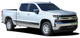 Chevy Silverado Rocker 2 (Blank) Fits 147.44" Wheelbase Rocker - 13 & up
