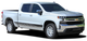Chevy Silverado Rocker 2 XL (Blank) Fits 156.94" Wheelbase Rocker - 13 & up
