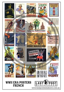 ACC012F WWII-era Poster Set (French)
