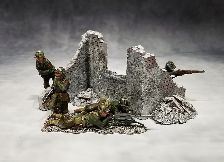 BLD003W Ruined Wall (Z -Winter)