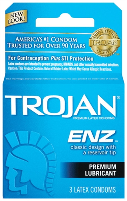 PM93050 TROJAN-ENZ LUBED / 3PK.