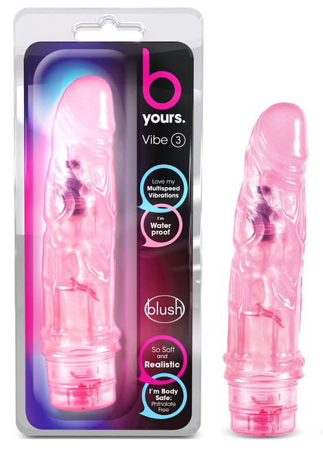 BL-10090 COCK VIBE #3 -PINK