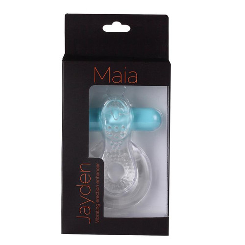 MAIA-MA1720-CLR RECHARGEABLE VIBR. ERECTION ENHANCER-10FUNC.