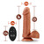 BL-65607 DR. SKIN 10FUNCT WIRELESS REMOTE DILDO 8"-BROWN