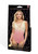 LAPD-LC132PASTEL GREEN/BLUSH PINK O/S ROSY SUNSET BODYSUIT W/OMBRE FADE