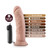 BL-13823 DR SKIN-DR JOE 8" VIBRA COCK W/SUCTION CUP-VANILLA