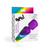 XR-AH504 BANG! RAINBOW MINI RECHARGEABLE SILICONE WAND VIBE