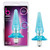 BL-10502 SASSY VIBRA ANAL PLUG -BLUE*