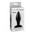 PD4603-23 ANAL FANT. COLL. MEDIUM SILICONE PLUG -BLK