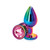 NSN-0960-24 REAR ASSETS MULTICOLOR ALUMINUM PLUG-MD-PINK