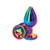 NSN-0960-29 REAR ASSETS MULTICOLOR ALUMINUM PLUG-MD-RAINBOW