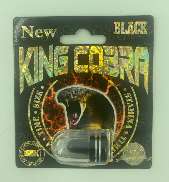 WM-KCBRB-E KING COBRA BLACK-MALE ENHANCEMENT SUPPLEMENT-24CT