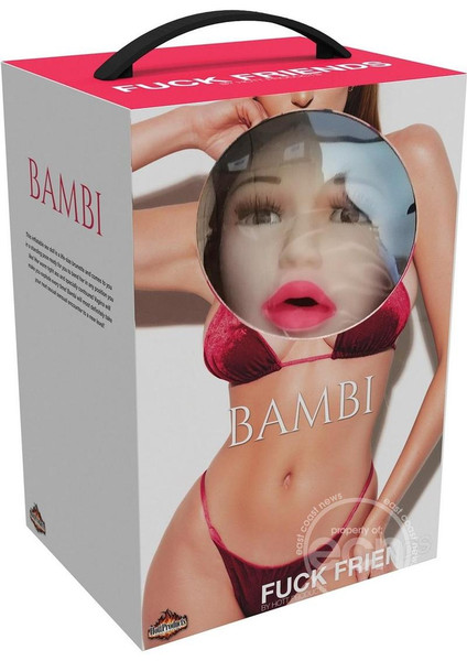 HP-3505 FUCK FRIENDS BAMBI BLOW UP DOLL W/RECHARGEABLE EGG KIT