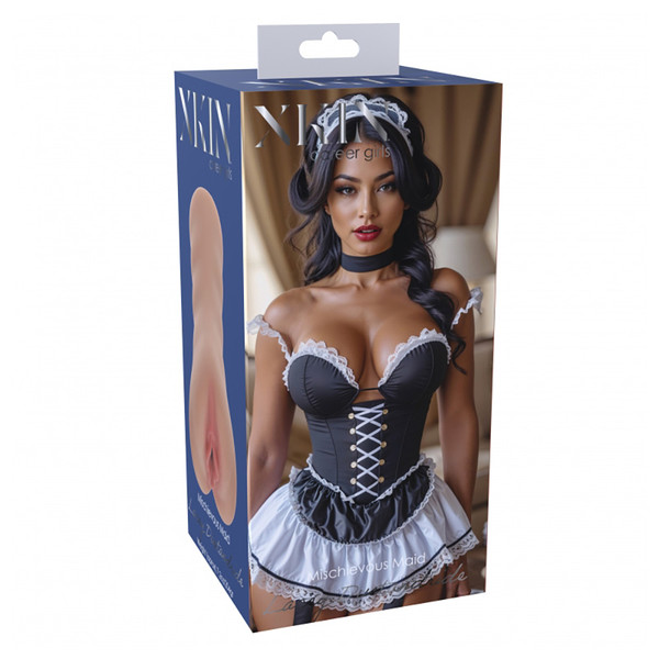 ST-XKN007TAN XKIN CAREER GIRLS LACEY DUSTANDRIDE TPE MD STROKER- 204G