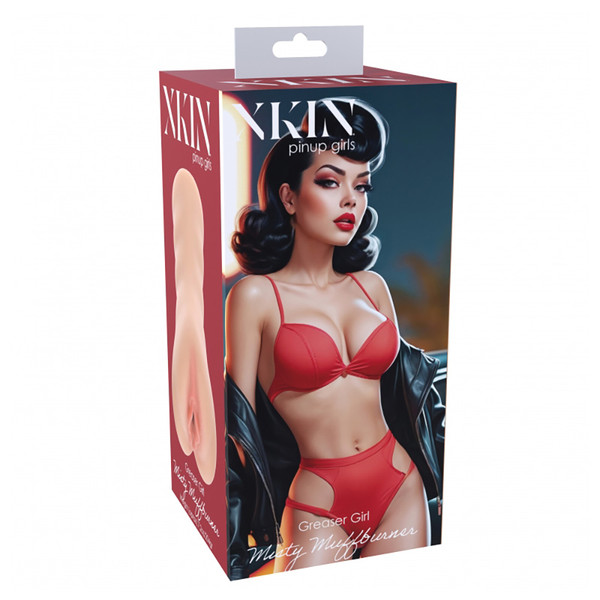 ST-XKN007FLESH XKIN PINUP MISTY MUFFBURNER TPE MD STROKER- 204G
