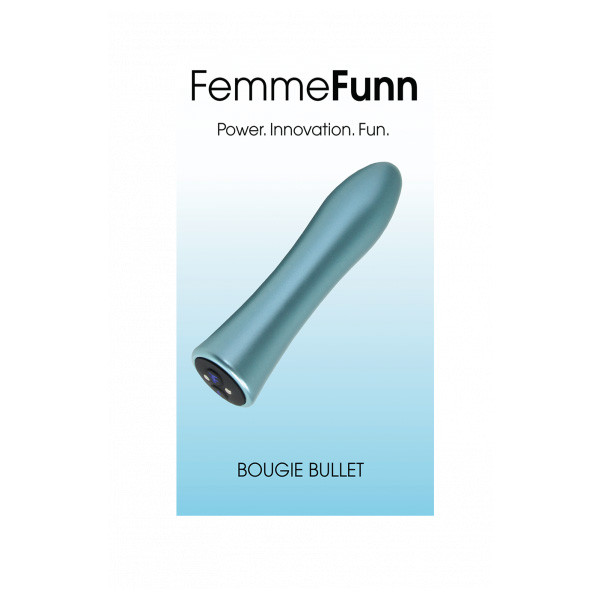 FF-1019-04 FEMME FUNN BOUGIE BULLET-LIGHT BLUE