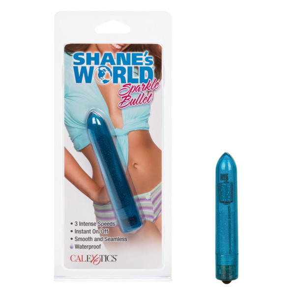 SE0065-10-2 SHANE'S SPARKLE BULLET -BLUE